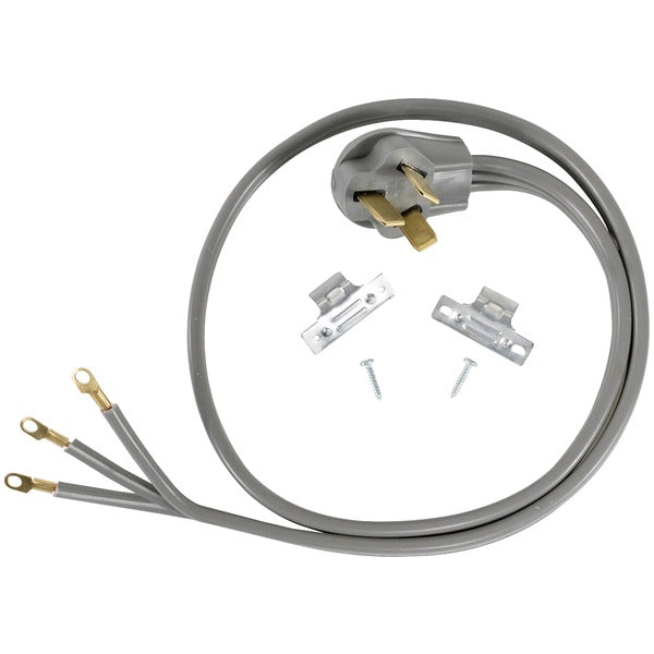 3-Wire Eyelet 40-Amp Range Cord, 5ft