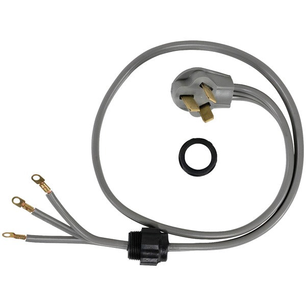 3-Wire Eyelet 50-Amp Range Cord with Quick Connect, 4ft