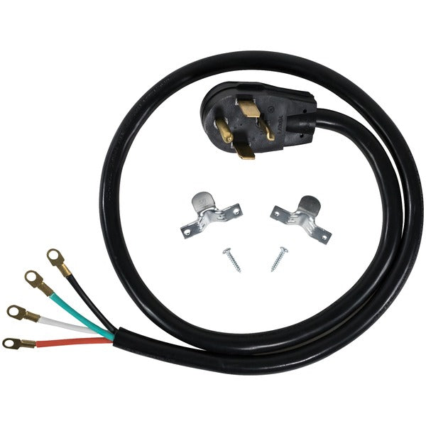 4-Wire Eyelet 30-Amp Dryer Cord, 4ft