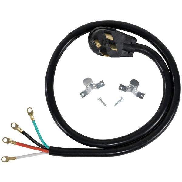 4-Wire Eyelet 40-Amp Range Cord, 5ft
