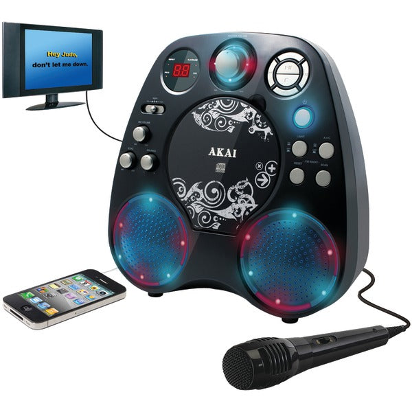 CD+G Karaoke Player with Light Effects
