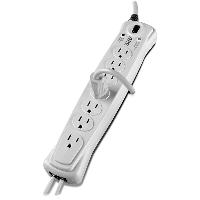APC Basic Surge 7 Outlet W-Tel 10 Ft Cord 120V