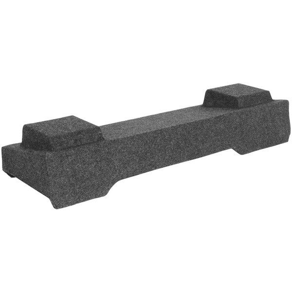 BBox Series Dual 10-Inch Sealed Carpeted Subwoofer Enclosure for Chevrolet(R)-GMC(R) Silverado-Sierra Crew Cab 2003 to 2007