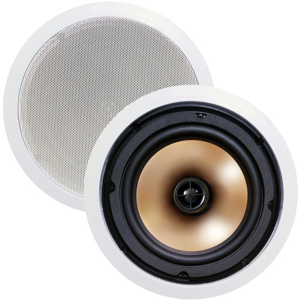 175-Watt Acoustech 2-Way 8" In-Ceiling Speaker with Pivoting Tweeter