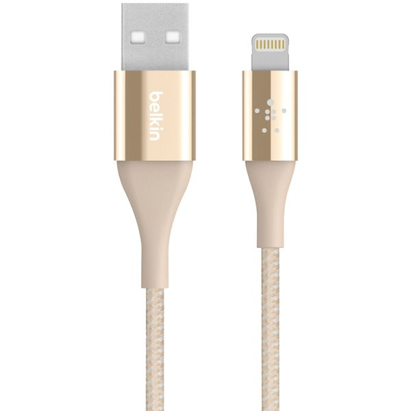MIXIT?(TM) DuraTek(TM) Lightning(R) to USB Cable, 4ft (Gold)