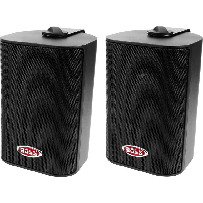 BOSS AUDIO MR4.3B Marine Enclosed System 4" 3-way 200-watt Enclosed System Speakers