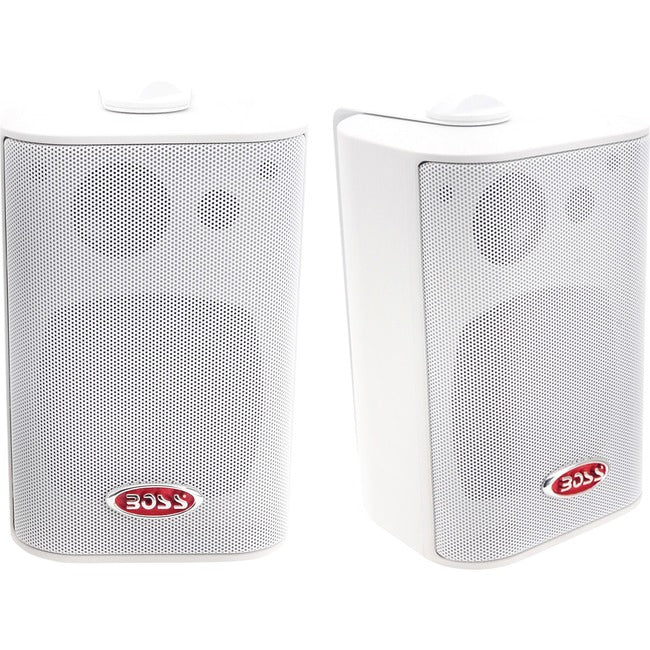 BOSS AUDIO MR4.3W Marine Enclosed System 4" 3-way 200-watt Enclosed System Speakers