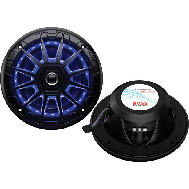 BOSS AUDIO MRGB65B Marine 6.5" 2-way 200-watt Full Range Speakers
