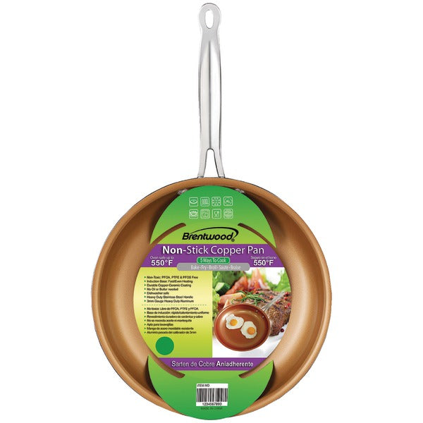 Nonstick Induction Copper Fry Pan (8")