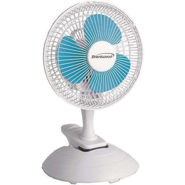 6" Convertible Clip Desk Fan