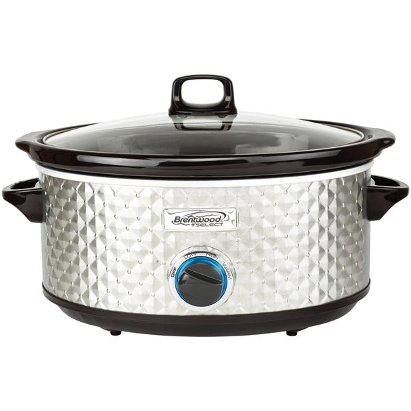 7-Quart Slow Cooker (Silver)
