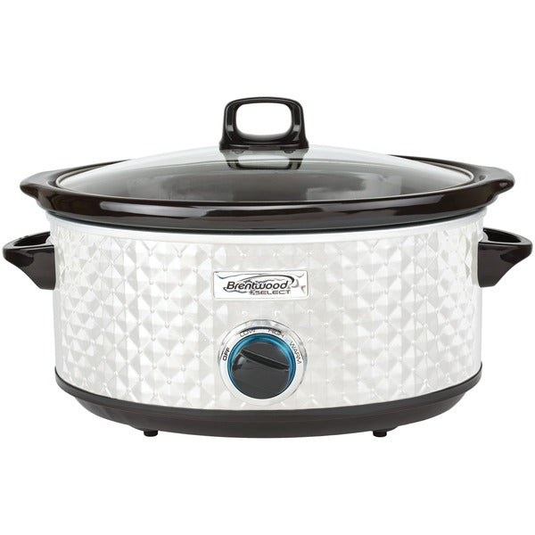 7-Quart Slow Cooker (Pearl White)