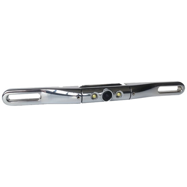 Bar-Type 150deg License Plate Camera with LEDs (Chrome)