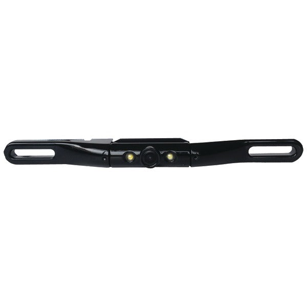 Bar-Type 150deg License Plate Camera with LEDs (Black)