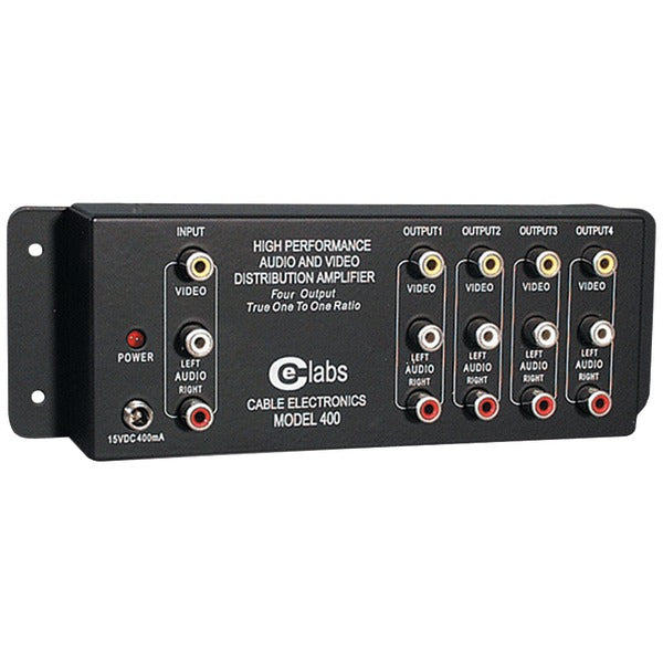 Prograde Composite A-V Distribution Amp (1 input - 4 output)