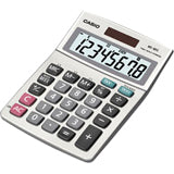 Casio MS-80S-S-IH Desktop Basic Calculator