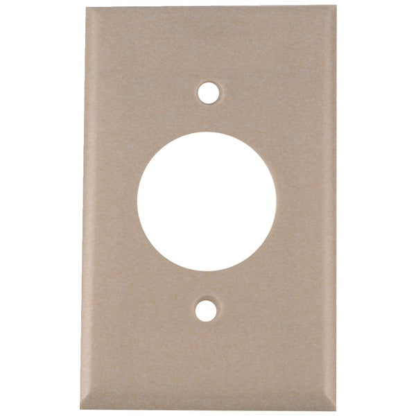 Single-Flush Wall Plate Connector
