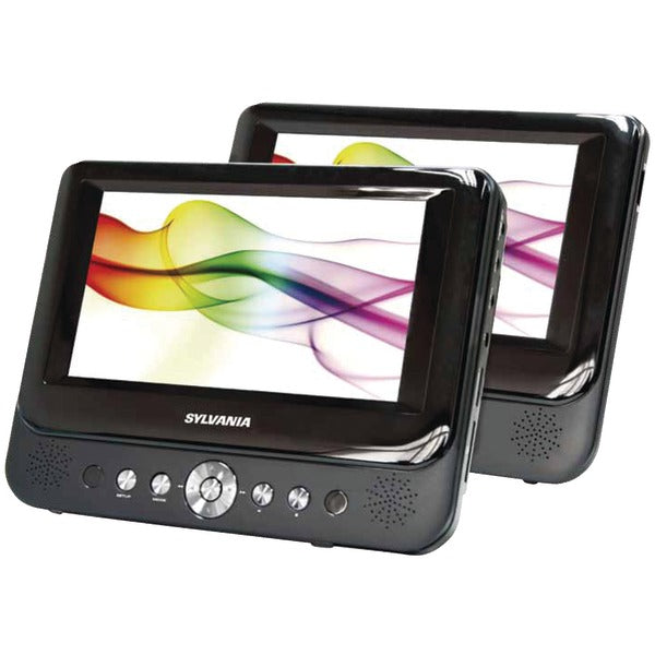 9" Dual-Screen Portable DVD Player