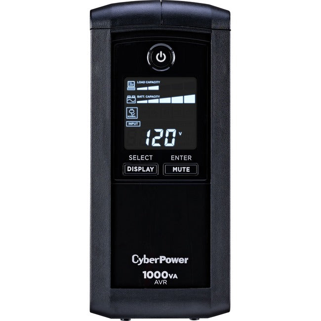 CyberPower Intelligent LCD CP1000AVRLCD 1000VA Tower UPS