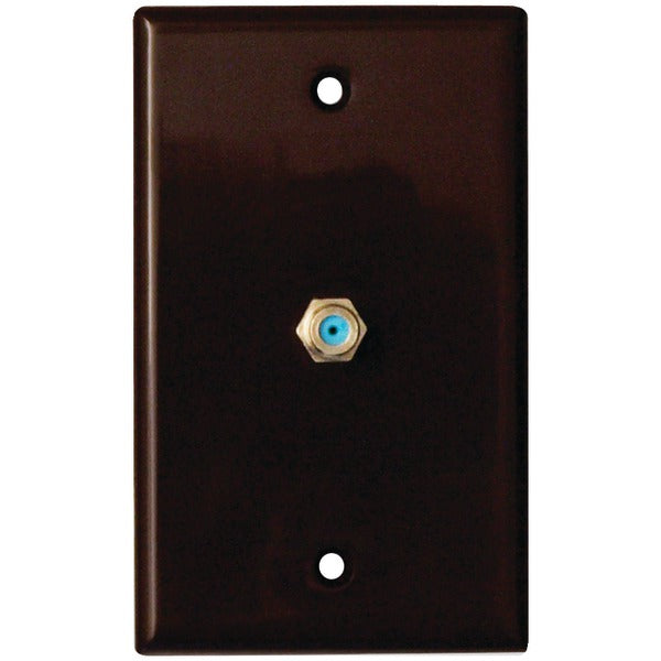 2.4GHz Coaxial Wall Plate (Brown)