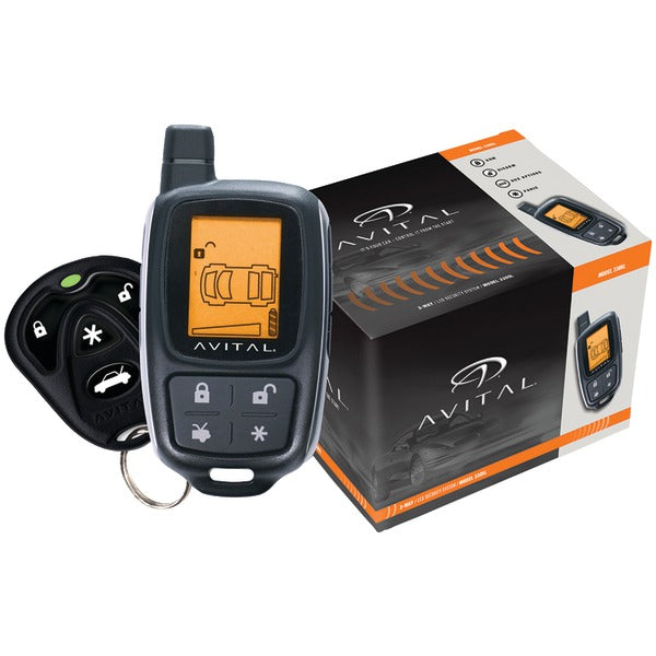 3305L Responder(TM) 2-Way Security System with 4-Button LCD Remote