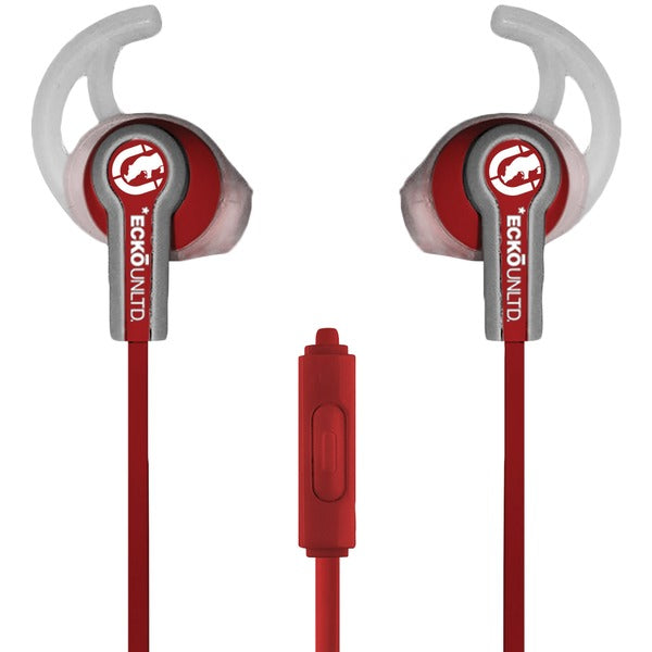 Fuse Sport Earbuds with Microphone (Red)