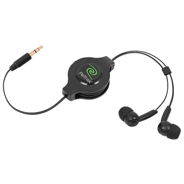 Earbuds with Retractable Cord