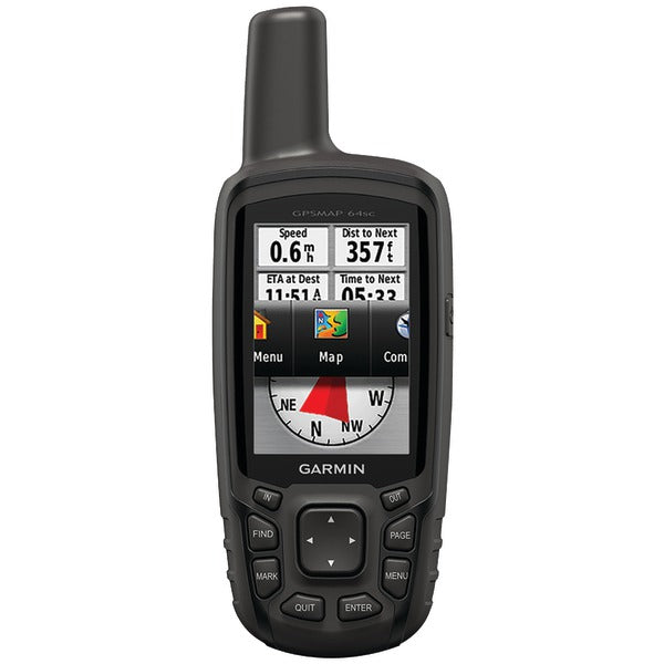 GPSMAP(R) 64sc Worldwide GPS Receiver (8.0-Megapixel camera, 1-year BirdsEye Satellite Imagery subscription, 3-axis compass with barometric altimeter, Bluetooth(R) or ANT+(R))