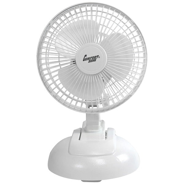6" 2-in-1 Combo Clip-on & Desk Style Fan