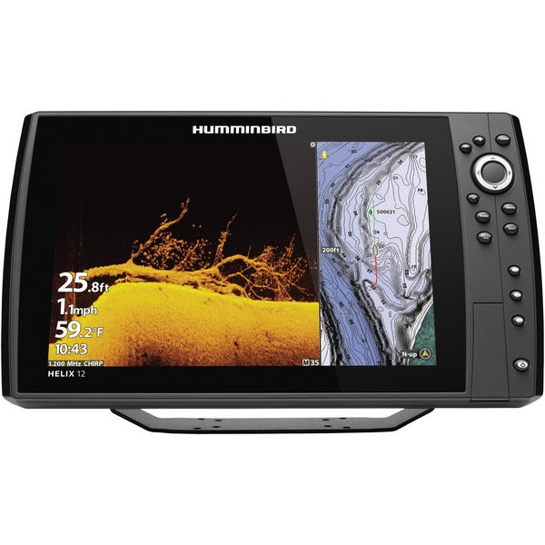 HELIX(R) 12 CHIRP MEGA DI+ GPS G3N CHO Fishfinder with Bluetooth(R) & Ethernet