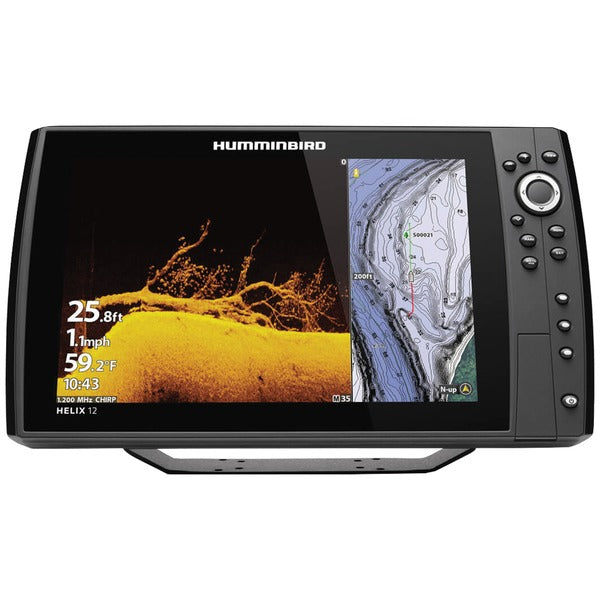 HELIX(R) 12 CHIRP MEGA DI+ GPS G3N Fishfinder with Bluetooth(R) & Ethernet