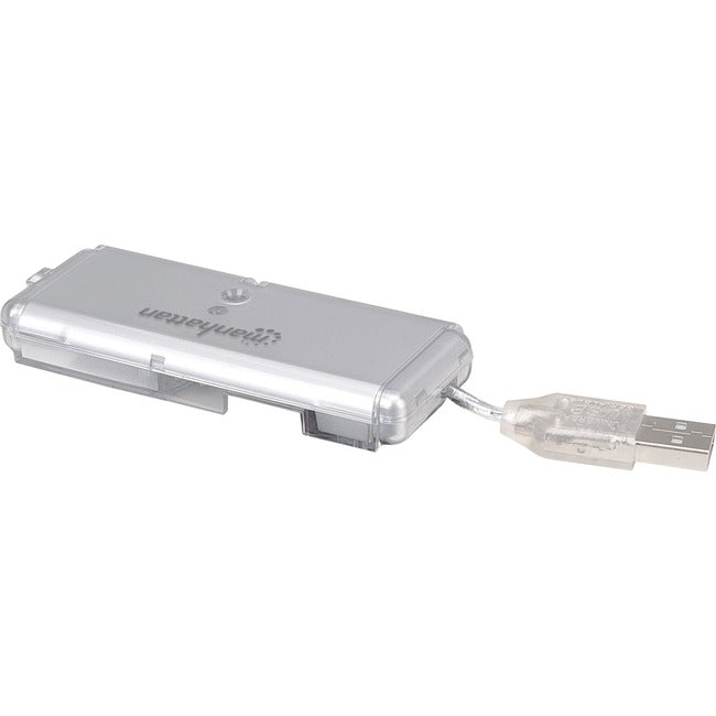 Manhattan 4-Port Hi-Speed USB 2.0 Pocket Hub, Bus Power
