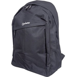 Manhattan Knappack Carrying Case (Backpack) for 15.6" Notebook, Books, Clothing, Accessories, Pen, Business Card, Bottle - Black