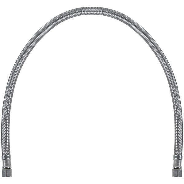 Braided Stainless Steel Ice Maker Connector, 2ft