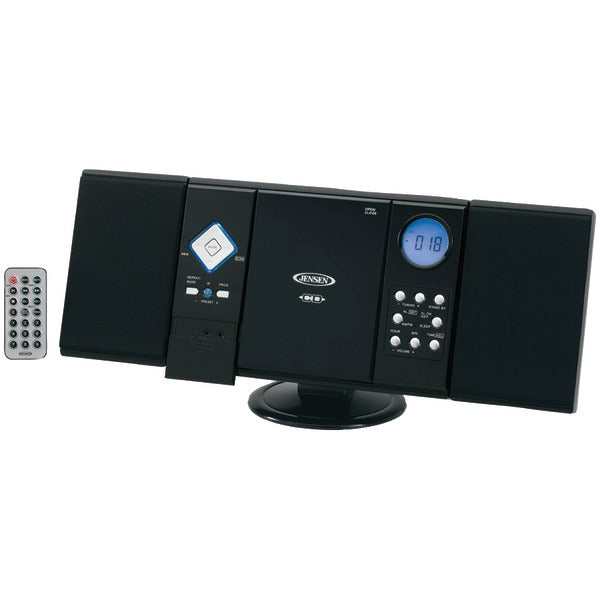 Wall-Mountable CD System with AM-FM Stereo Receiver