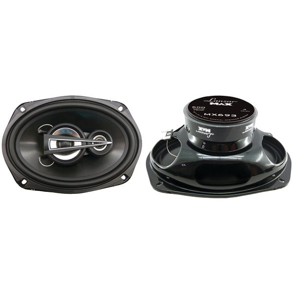 MAX Series 3-Way Triaxial Speakers (6" x 9", 600 Watts)