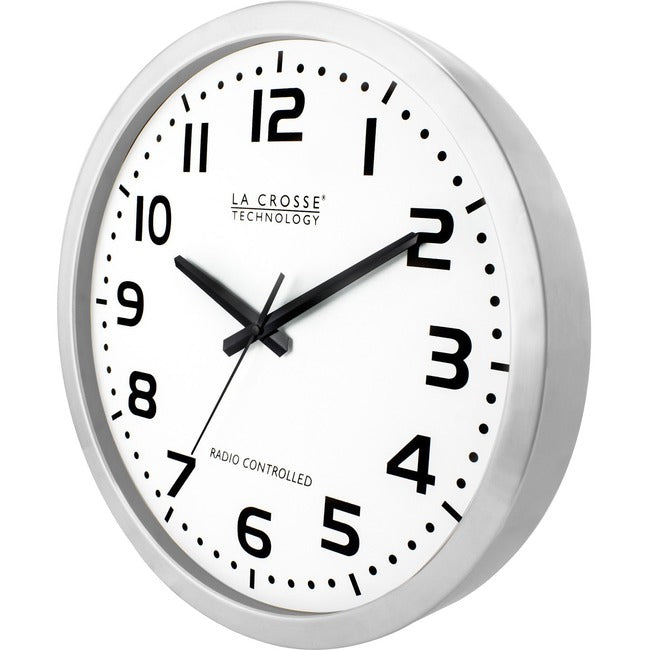 La Crosse Technology WT-3161WH 16 inch Atomic Wall Clock