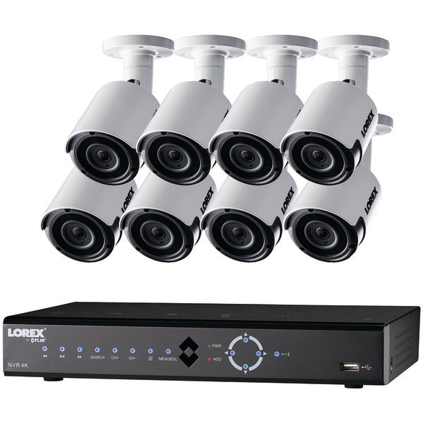 16-Channel 4.0-Megapixel 3TB NVR with 8 4.0-Megapixel Cameras