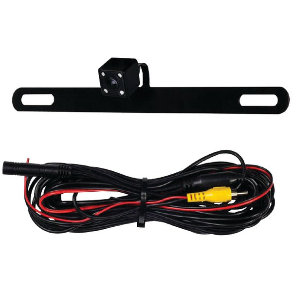 Behind License Plate Camera with IR LEDs