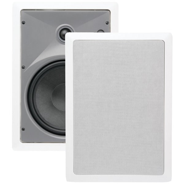 CT Series Glass Fiber 2-Way In-Wall Speakers (8")