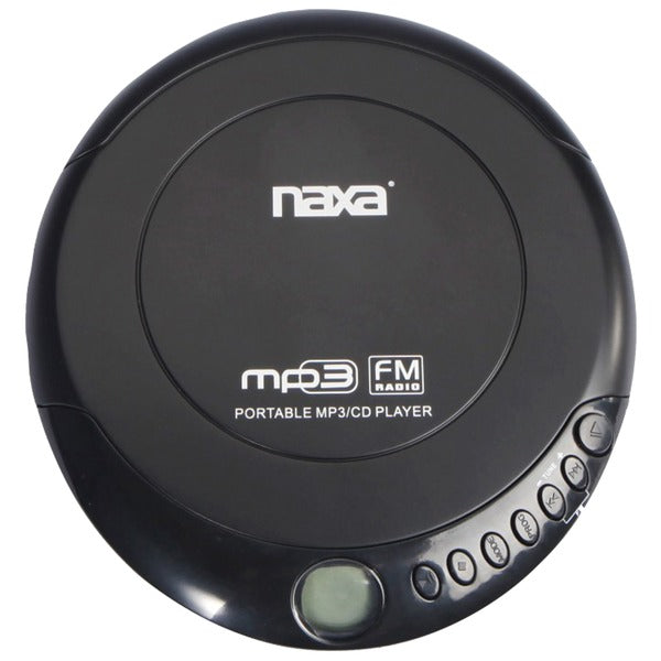 Slim Personal Anti-Shock CD Player-FM Radio