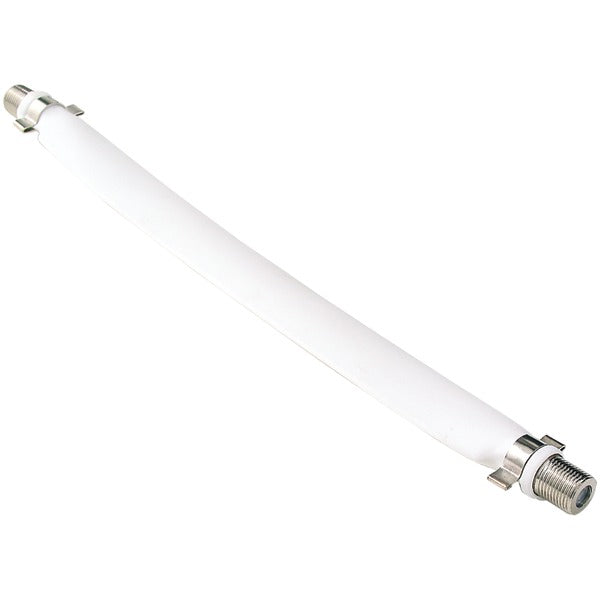 8" Flat F to F Coaxial Jumper