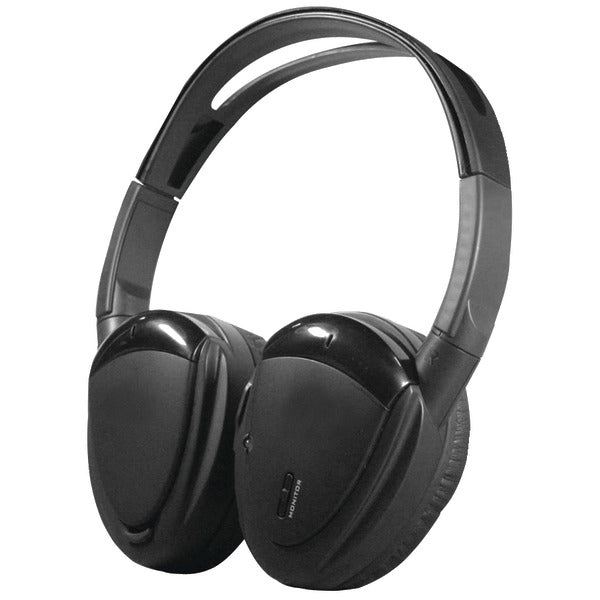 2-Channel RF 900MHz Wireless Headphones with Swivel Earpads