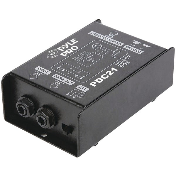 1-4'' Instrument to Balanced & Unbalanced Direct Box