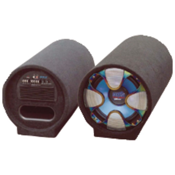 Blue Wave Series Amplified Subwoofer Tube System (8", 250 Watts)