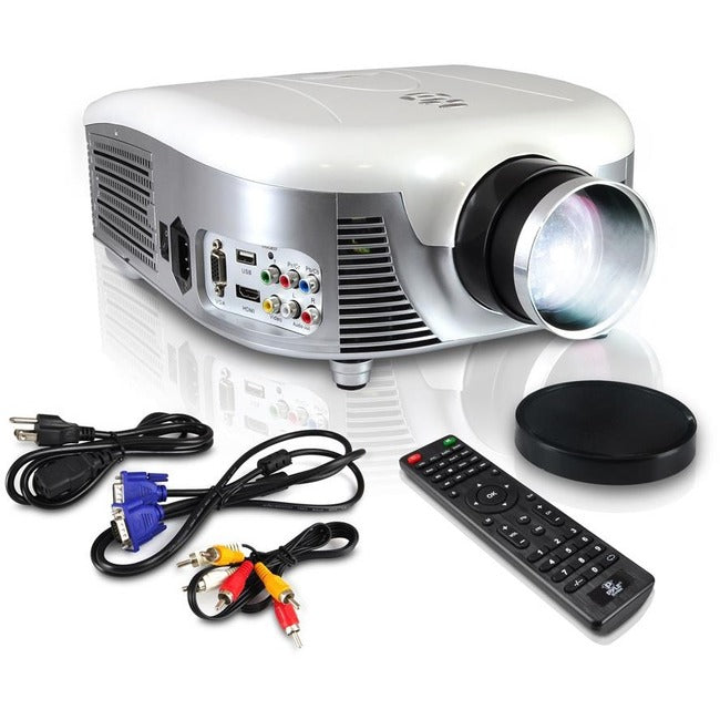 Pyle PRJD907 LED Projector - 15:9