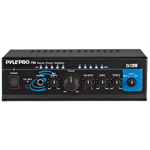 Pyle PTA4 Amplifier - 120 W RMS
