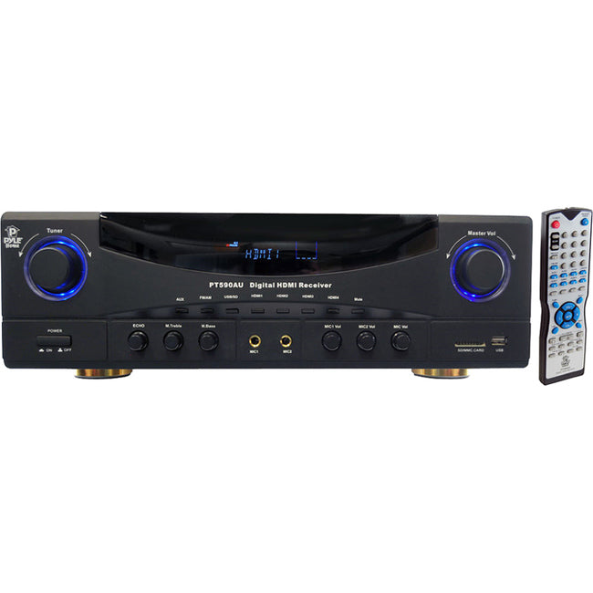 PyleHome PT590AU A-V Receiver - 350 W RMS - 5.1 Channel