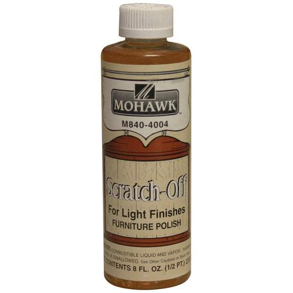 Liquid Scratch-Off(TM) Cover for Medium & Light Woods