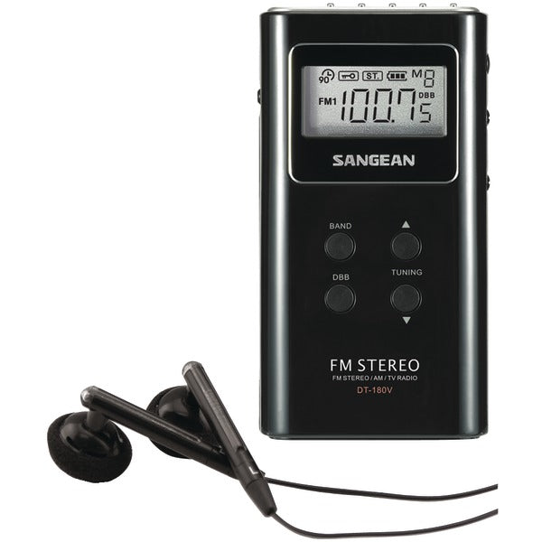 Pocket AM-FM Digital Radio
